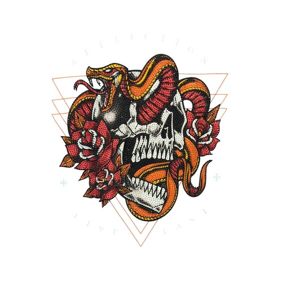 Black Label Affliction t-shirts size XL short sleeve turquoise women tee. - Picture 4 of 12